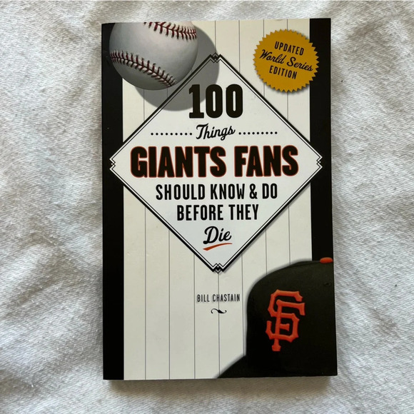 100 Things San Francisco Giants Fans Should Know Before Die Book Baseball Gift - Picture 1 of 2
